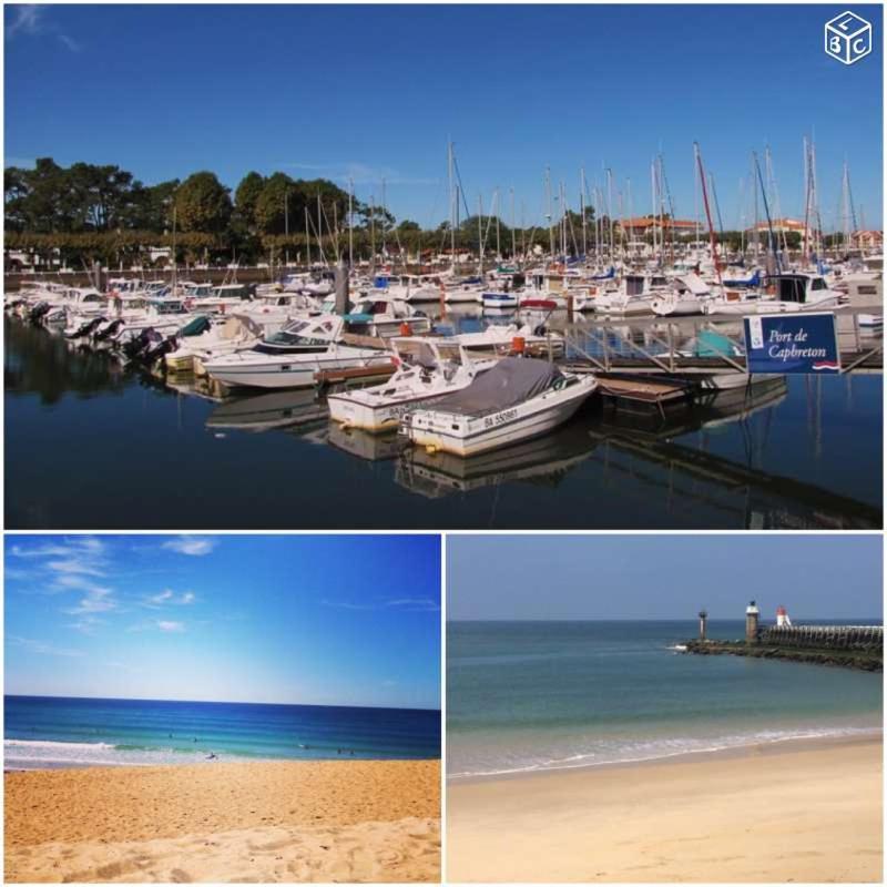 Studio Cap Sud Capbreton Proche Plage Exterior photo